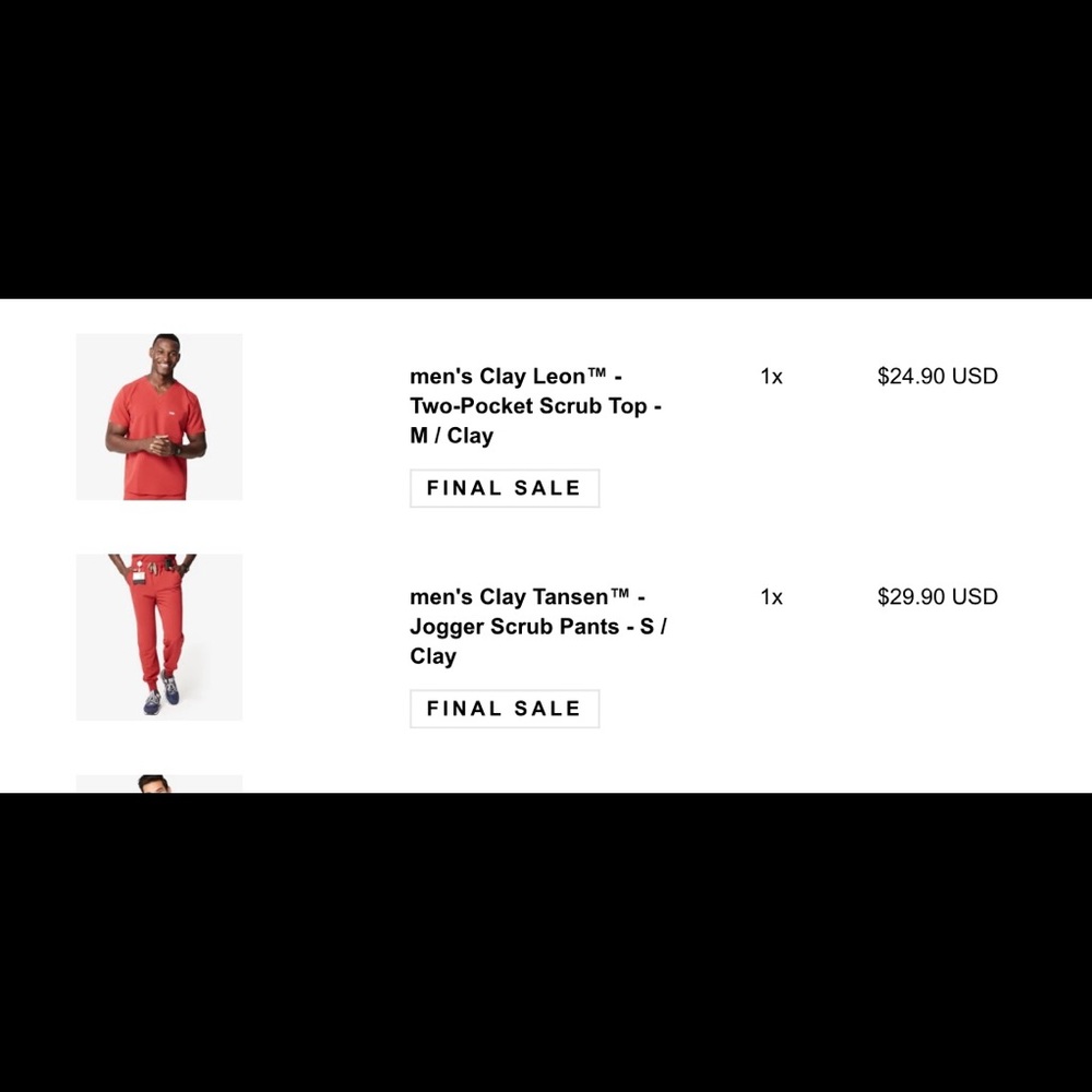 Figs men set clay